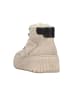 rieker Stiefelette in Beige/Schwarz