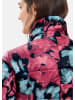 MADELEINE Outdoor Steppjacke mit floralem Print in schwarz / multicolor