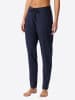 Schiesser Pyjamahose Mix Relax in deep blue