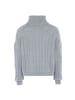 Libbi Damen Sweater in HELLGRAU MELANGE