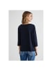 Street One Langarmshirt in deep blue