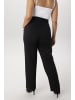 Aniston PLUS Jerseyhose in schwarz