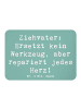 Mr. & Mrs. Panda Magnet Spruch Ziehvater Herzreparatur mit Spruch in Meeresbrise
