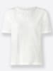 WITT WEIDEN Kurzarmshirt in ecru