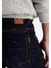 Timezone Jeans Regular Fit Unifarben Reißverschluss in Dunkelblau
