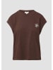 s.Oliver T-Shirt in 88D0_mokka