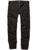 Vintage Industries Cargohose in Schwarz