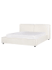 Beliani Doppelbett LINARDS in Weiß - (W) 210 x (H) 94 x (L) 242 cm