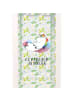 Mr. & Mrs. Panda Deko Laterne Einhorn Wolke 7 mit Spruch in Transparent