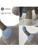 Crochetts Mini Cocker-Spaniel-Kuscheltier in Grau – (B)38 x (H)46 x (T)25 cm