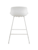 ebuy24 Barhocker Tina Weiß 2er Set