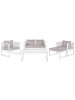 Beliani Kissenbezug BERMUDA in Grau - (W) 60 x (H) 10 x (L) 40 cm