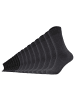 camano Socken 18er Pack in Schwarz/Grau
