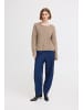 ICHI Strick-Cardigan langarm IHKAMARA Loose fit in Fungi