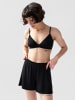 Erlich Textil  Lia Schlafshorts aus Modal - seidig weich in schwarz