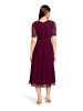 Vera Mont Cocktailkleid im Glitzer-Look in Strong Aubergine