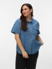 Vero Moda Jeanshemd in Light Blue Denim