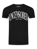 riverso  T-Shirt RIVLeon in Schwarz