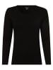 Marie Lund Langarmshirt in schwarz