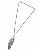 collezione alessandro Lange Kette " Feder " in altsilber