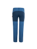 Trollkids Zipp-Off-Trekkinghose Slim Fit Nordfjord in navy/lime/azure bluel