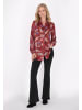 usha FESTIVAL Damen Bluse in Rot Mehrfarbig