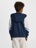 Hummel Reißverschluss Kapuzenpullover Hmljr Loose Kinder in DRESS BLUES/FADED DENIM