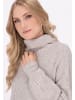 DreiMaster Damen Pullover in Grau Melange
