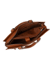 The Chesterfield Brand Manly Schultertasche Leder 40 cm Laptopfach cognac
