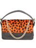 faina Damen Handtasche in Cheetah Orange