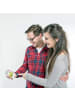 Mr. & Mrs. Panda Postkarte Avocado Pärchen mit Spruch in Weiß