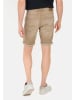 Camel Active Colour Denim Shorts Slim Fit in Beige