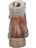 rieker Schnürstiefeletten in zimt/havanna/stein