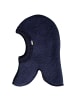 Joha Schalmütze Balaclava Merino-Wolle in dark blue melange