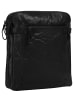 SPIKES & SPARROW Rucksack echt Leder in schwarz