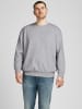 Jack & Jones Basic Sweater Plus Size Sweatshirt Pullover Übergröße JJEBASIC in Grau-2