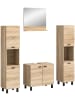 ebuy24 Badmöbelset Boston Eiche 137 x 33 cm