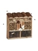 relaxdays Insektenhotel in Natur - (B)30,5 x (H)31 x(T)9,5 cm