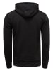 Rusty Neal Sweatshirt mit Kapuze und Front Print in Schwarz