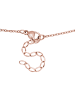 Steel_Art Kette mit Perle Frauen Lenya rose goldfarben in rosegoldfarben