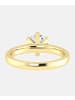 Ethische Diamanten Ring aus 375 Gelbgold mit Lab Grown Diamant