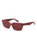 CALVIN KLEIN JEANS Frauen Sonnenbrille Rechtwinklig Rot