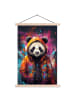 OnlyWow Poster mit Leiste Panda