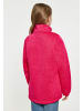 Schmuddelwedda Strickfleecejacke in Himbeerpink Melange