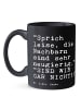 Mr. & Mrs. Panda Kakaobecher "Sprich leise, die Nachbarn... mit ... in Schwarz