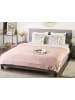 Beliani Kuscheldecke GELIK in Rosa - (W) 180 x (H) 2 x (L) 200 cm