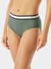 Schiesser Bikini-Hose Aqua Californian Dream in khaki