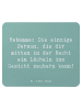 Mr. & Mrs. Panda Maus Pad Spruch Hebamme Lächeln mit Spruch in Meeresbrise