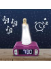 Lexibook Disney Frozen Elsa 3D-Nachtlicht-Wecker mit Soundeffekten