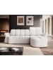 MF Design Benny Recamiere Rechts in Weiß -  (L) 185 x (B) 301 x (H) 115 cm